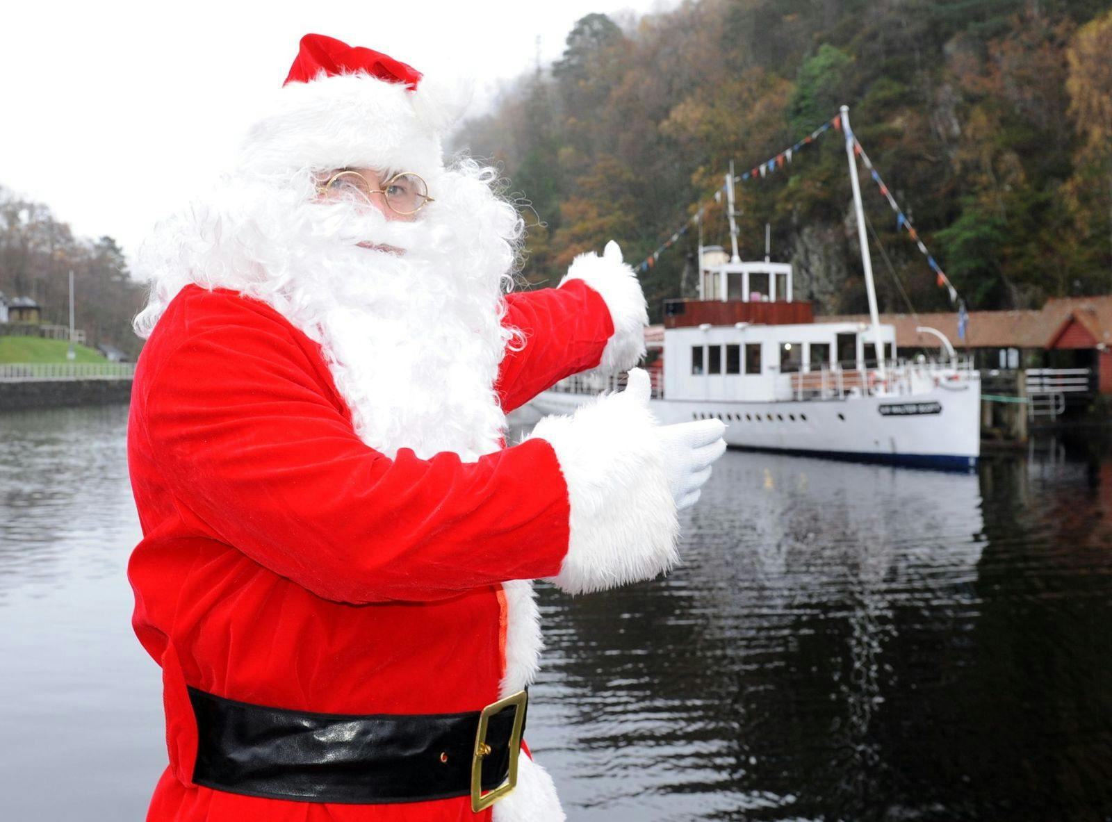 Sail with Santa on Loch Katrine