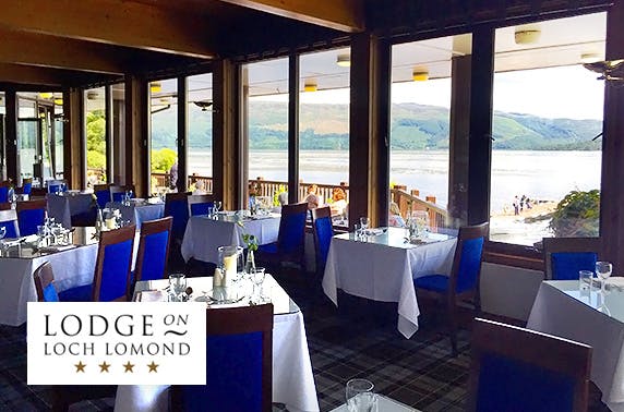 4* Lodge on Loch Lomond DBB