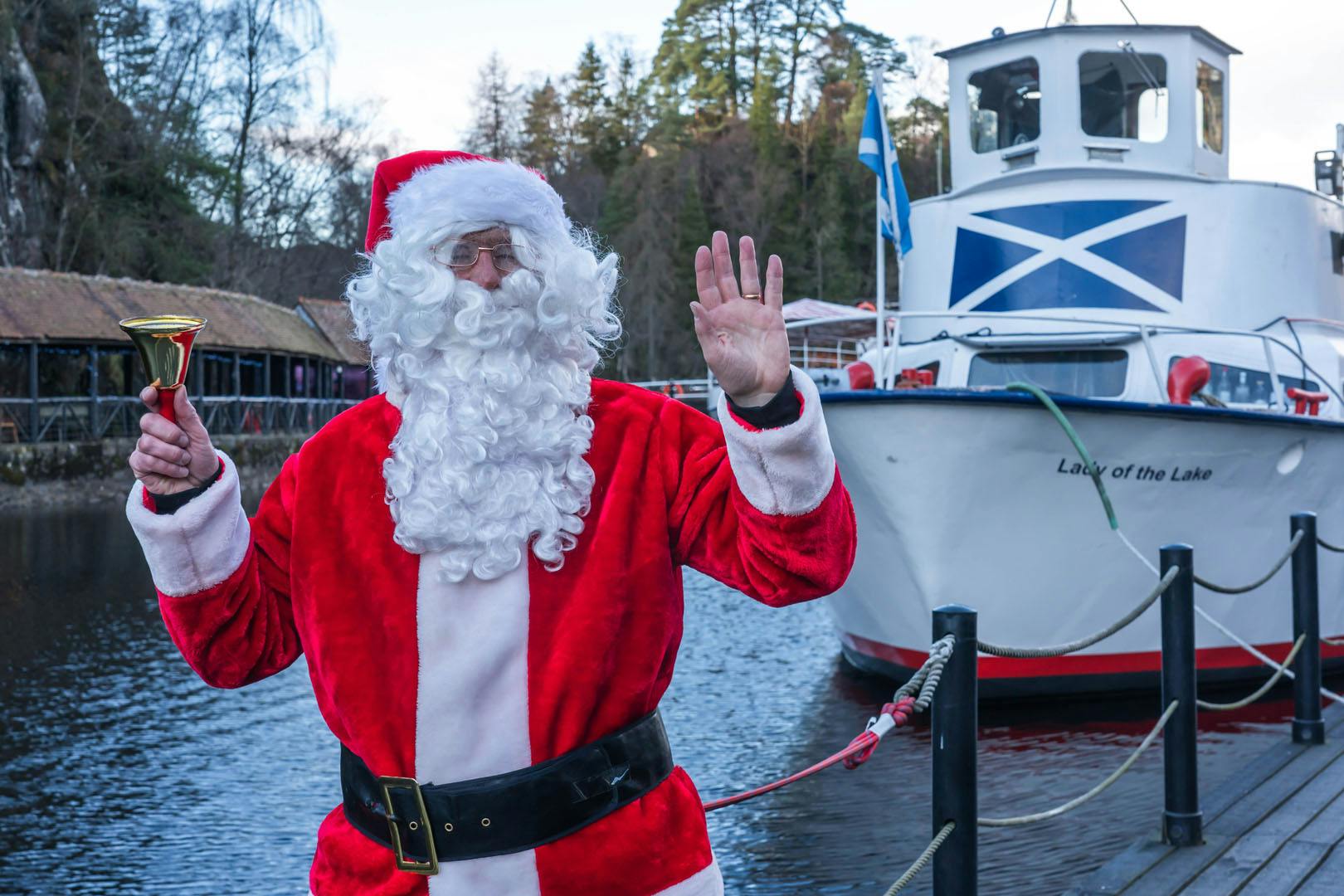 Sail with Santa on Loch Katrine