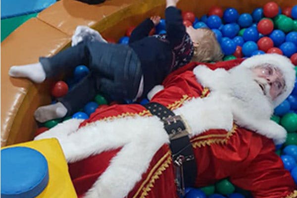 Lunch & Play with Santa