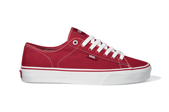 red junior vans