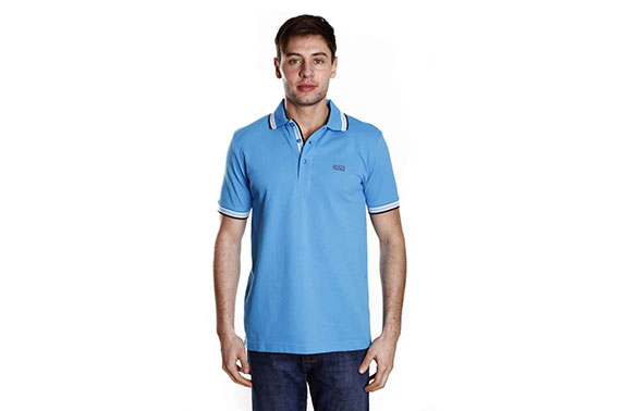 hugo boss t shirt light blue