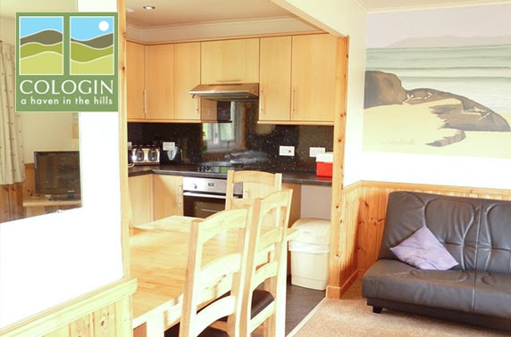 Cologin Inner Hebridean Lodges - less than £10pp