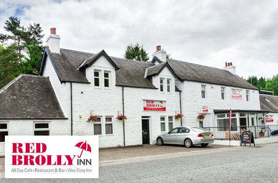 The Red Brolly Inn, near Pitlochry