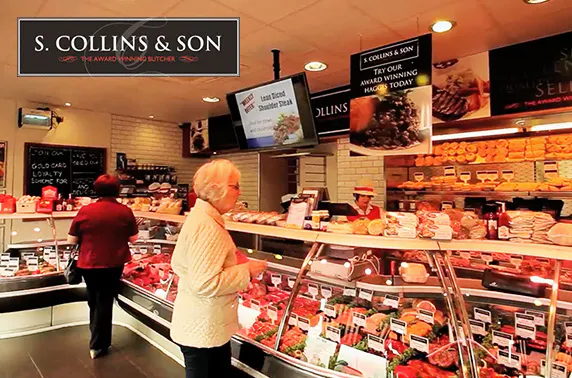 S Collins & Son butcher, £20 voucher – itison