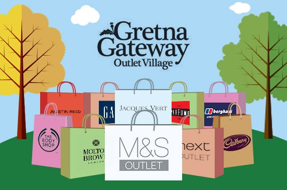 Gretna Gateway Outlet Village £20 gift card to spend at