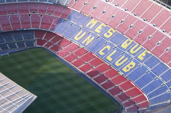 Nou Camp match ticket & Barcelona two night stay