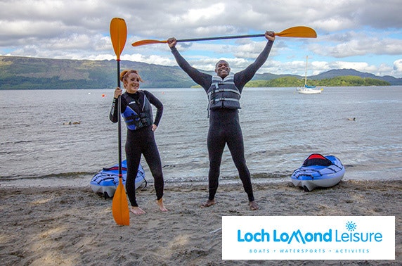 Loch Lomond Leisure kayaking, Rowardennan