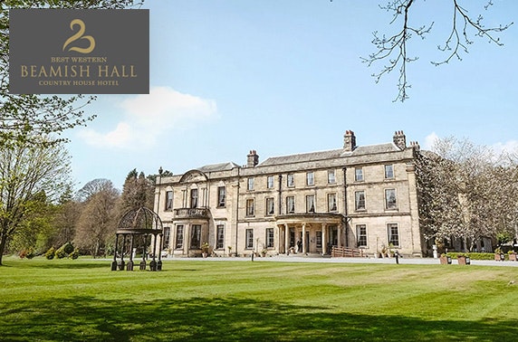 4* Beamish Hall Hotel stay & brewery tour