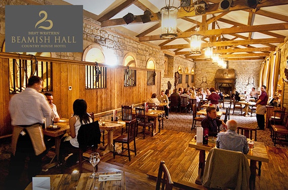 4* Beamish Hall Hotel stay & brewery tour