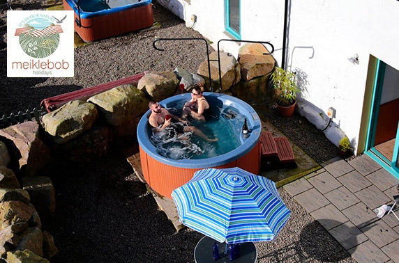 Hot tub cottages, Dumfries and Galloway