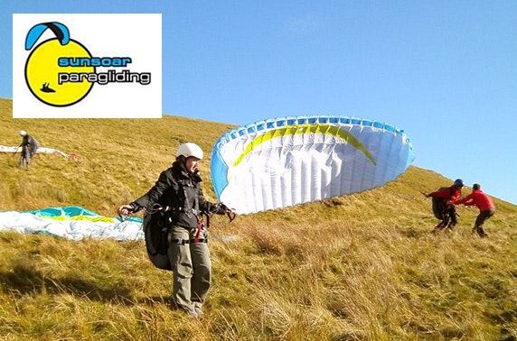 Sunsoar Paragliding session