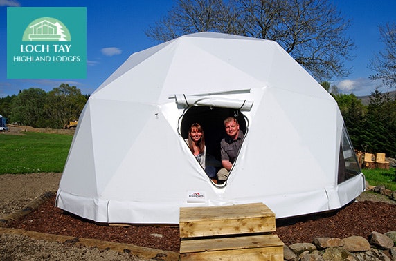 Loch Tay Highland Lodges glamping - from £12pppn