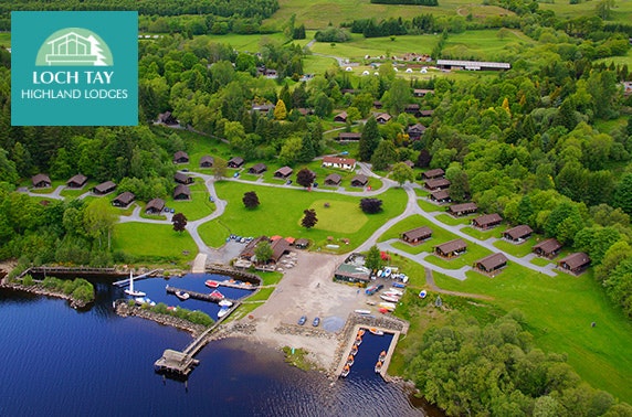 Cabin stay at Loch Tay Highland Lodges – less than £14pppn