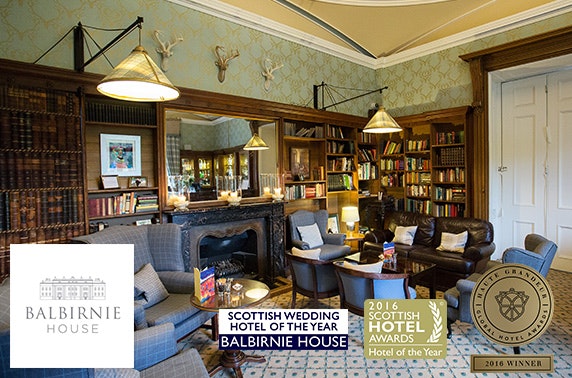 Award-winning Balbirnie House stay