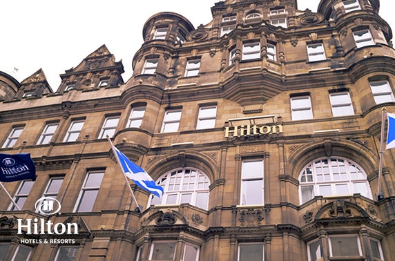4* Hilton Edinburgh Carlton afternoon tea & fizz