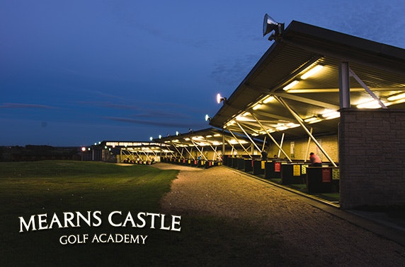 5* Mearns Castle Golf Academy round & driving range