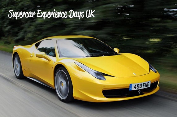 Junior supercar experience Fife or St Andrews - from £29