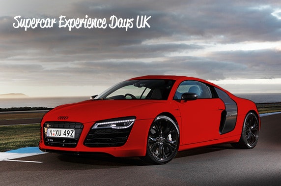 Supercar experience, choice of 2 locations
