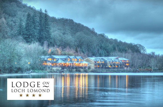 4* Lodge on Loch Lomond dining
