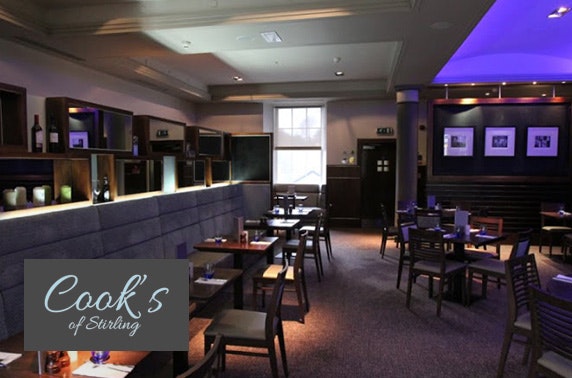 Sunday lunch at 4* Cook’s of Stirling