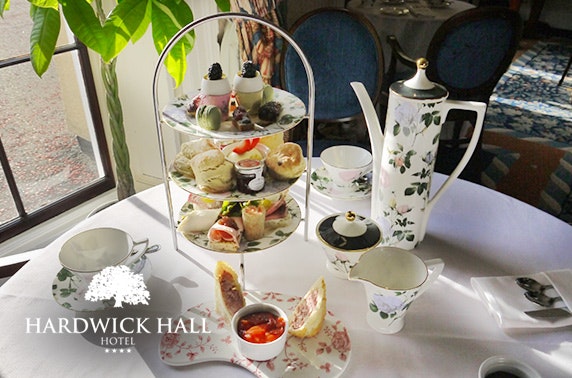 4* Hardwick Hall Hotel afternoon tea & Prosecco, Sedgefield – itison