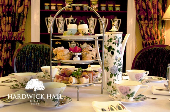 4* Hardwick Hall Hotel afternoon tea & Prosecco, Sedgefield