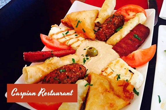 Caspian Restaurant Turkish mezze