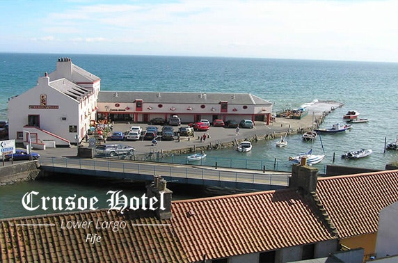 Crusoe Hotel stay, Fife