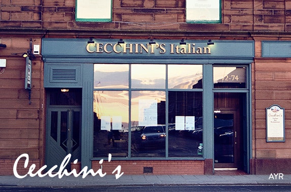Pizza & pasta at Cecchini’s, Ayr & Ardrossan - £5pp