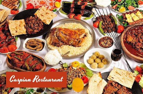Turkish mezze at Caspian Restaurant, Jesmond