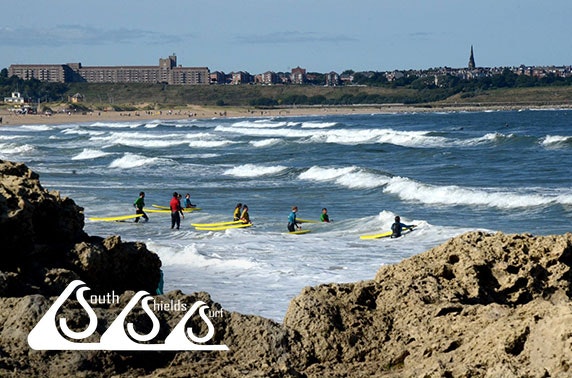 South Shields Surf School beginner lesson