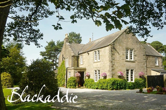 Michelin-recommended Blackaddie Country House Hotel