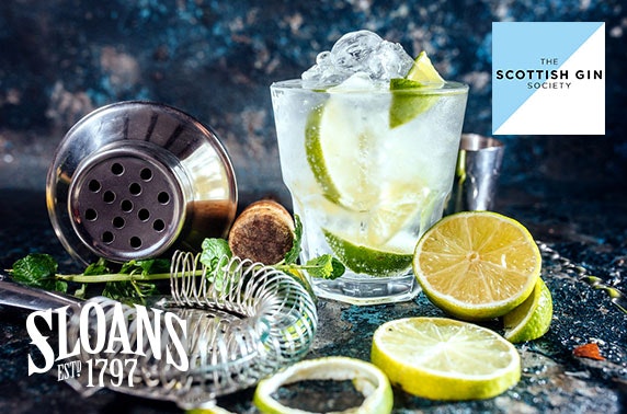 World Gin Day with the Scottish Gin Society, Sloans
