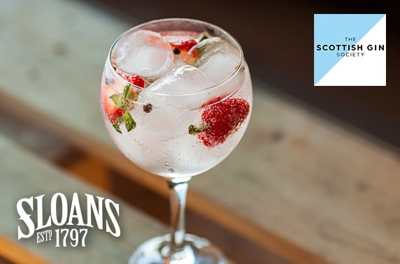 World Gin Day with the Scottish Gin Society, Sloans