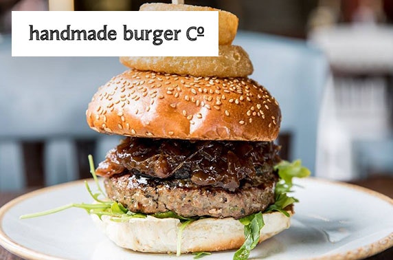 Handmade Burger Co burgers - £5pp