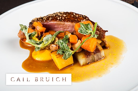Cail Bruich 5 course lunch
