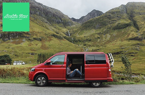VW Campervan hire – from £14pppn
