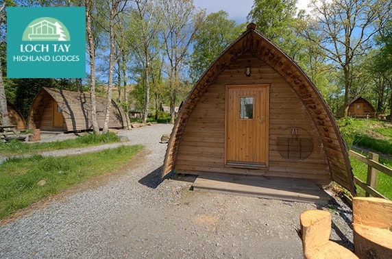 Loch Tay Highland Lodges glamping - from £12pppn