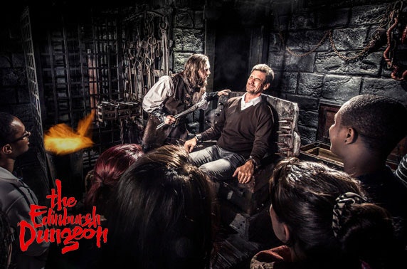 The Edinburgh Dungeon tickets or unlimited annual pass