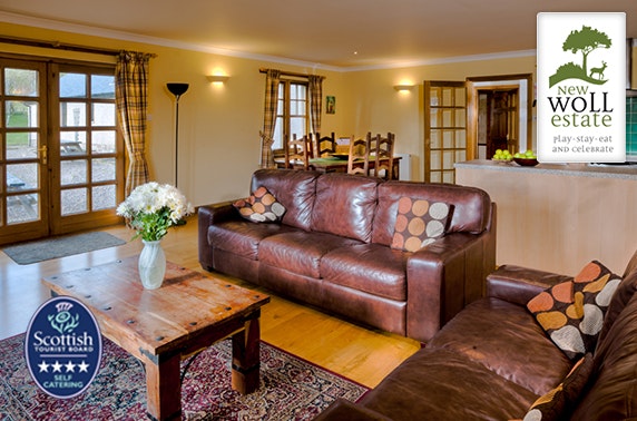 4* self-catering lodge break – from less than £25pppn