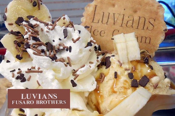 Luvian’s ice cream cones & sundaes, St Andrews