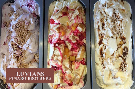 Luvian’s ice cream cones & sundaes, St Andrews