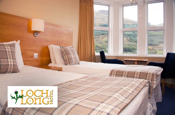 Loch Long Hotel DBB, near Loch Lomond - £69