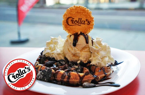 Crolla’s ice cream, Byres Road