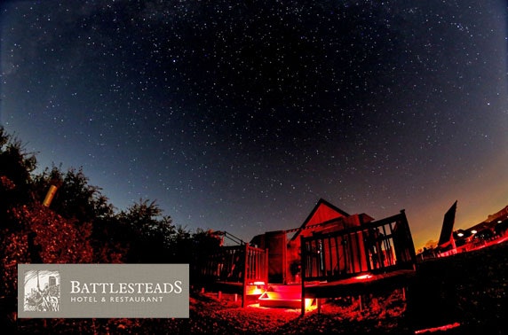 Battlesteads luxury 2 nt stay & observatory experience