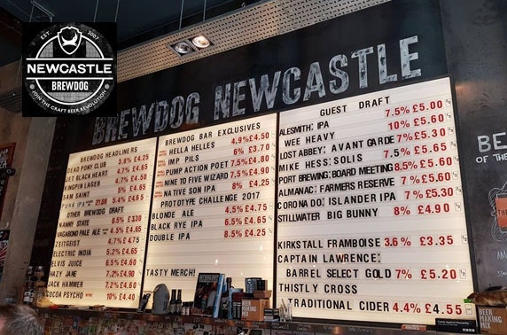 BrewDog Newcastle Pizza & drinks