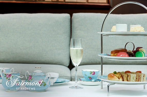5* Fairmont St Andrews luxury afternoon tea
