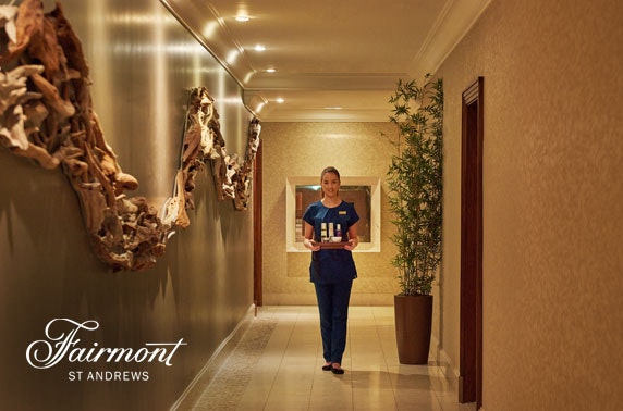 5* Fairmont St Andrews spa day