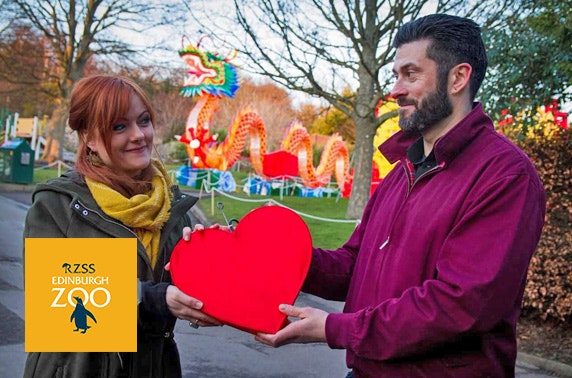 Valentine’s at Giant Lanterns of China, Edinburgh Zoo